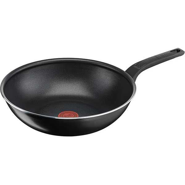 Wok Tefal Simply Clean B5671953 diametru 28cm aluminiu Nou Sigilat