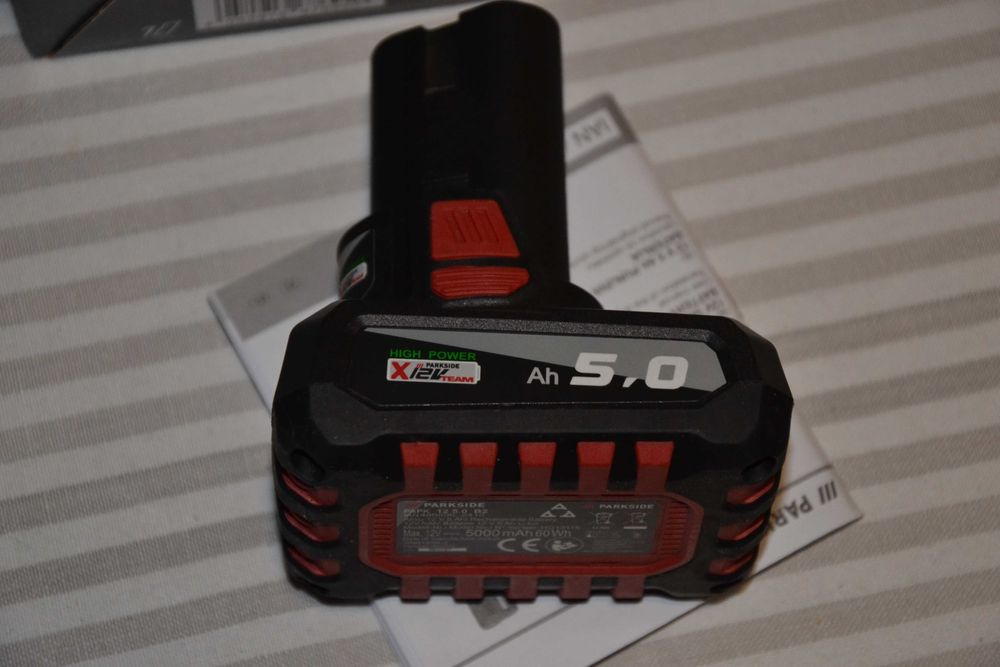 Нова батерия Parkside 12V, 5Ah
