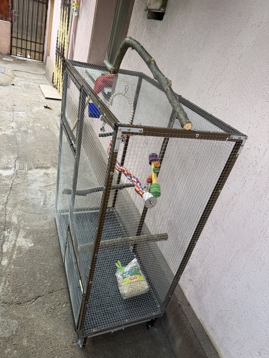 Voliera papagali talie medie/mare