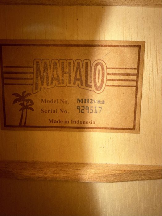 Chitara Ukulele Mahalo