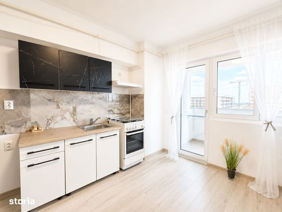 MOBILAT! Apartament cu 2 camere, Copou, etaj 8 din 10, 65mp, 108.000