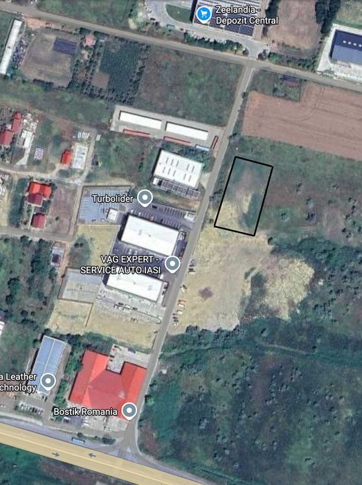 Teren intravilan 2.160 mp - Zeelandia/Turbolider/Hitro vizavi Metro