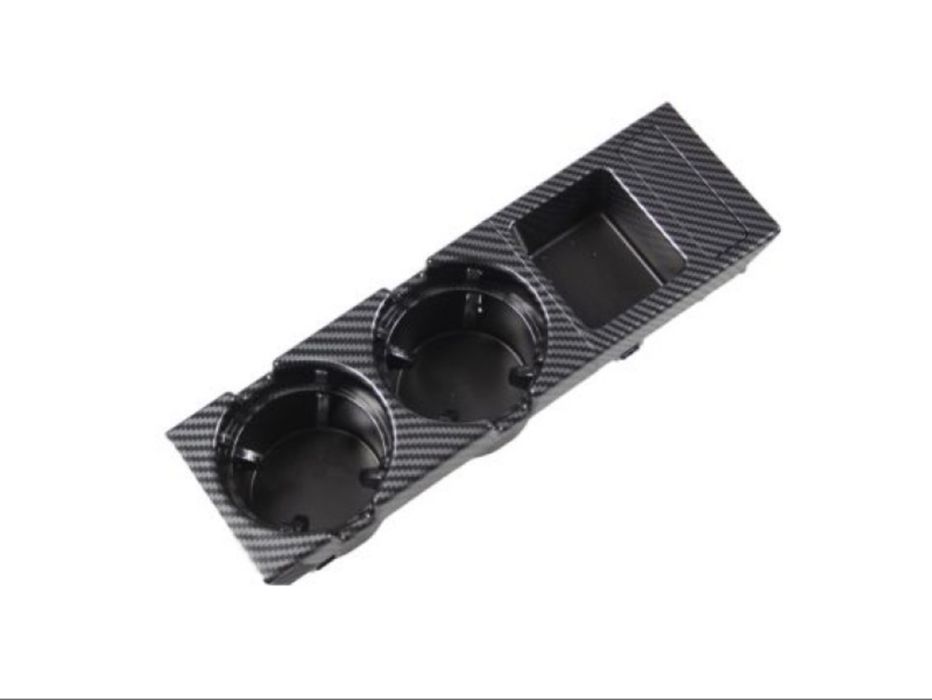 Поставка за чаши - къп холдер за BMW E46 с карбонов монетник