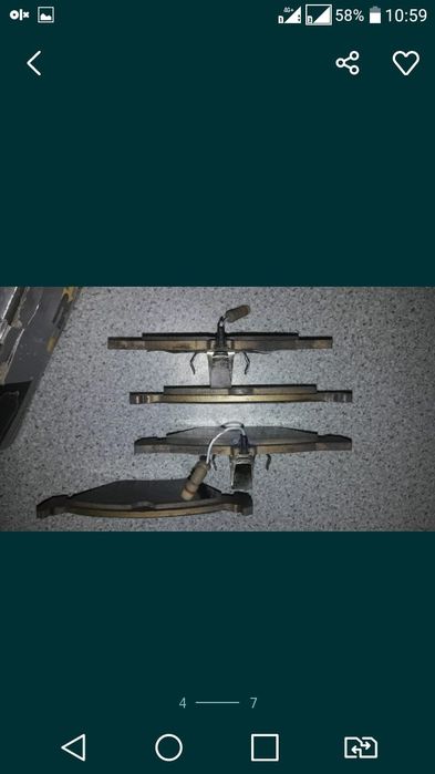 Тормозные колодки на Mercedes W 210