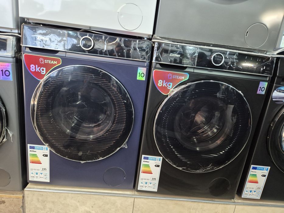 Kir yuvish mashinasi 8 kg стиральная машина  ziffler rulls dastavka be