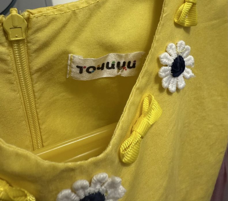 Детска рокля Точици – размер 4–5 години