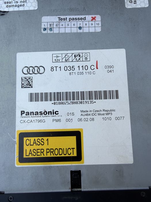 Magazie CD / Display / Tastatura Audi A4 B8 / A5