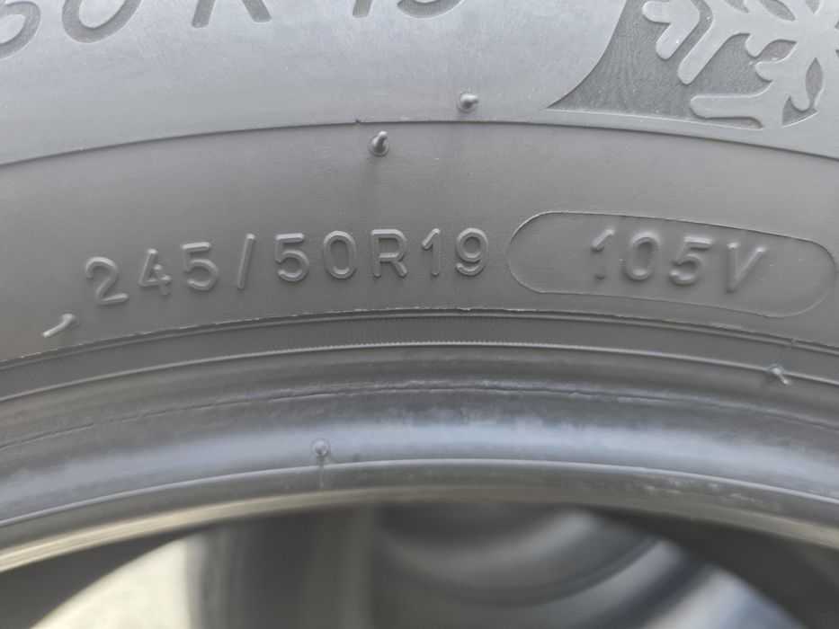 Vand patru anvelope de iarna michelin 245 50 19 dot 3123