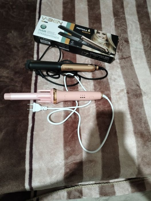 Плойка,укладка волос