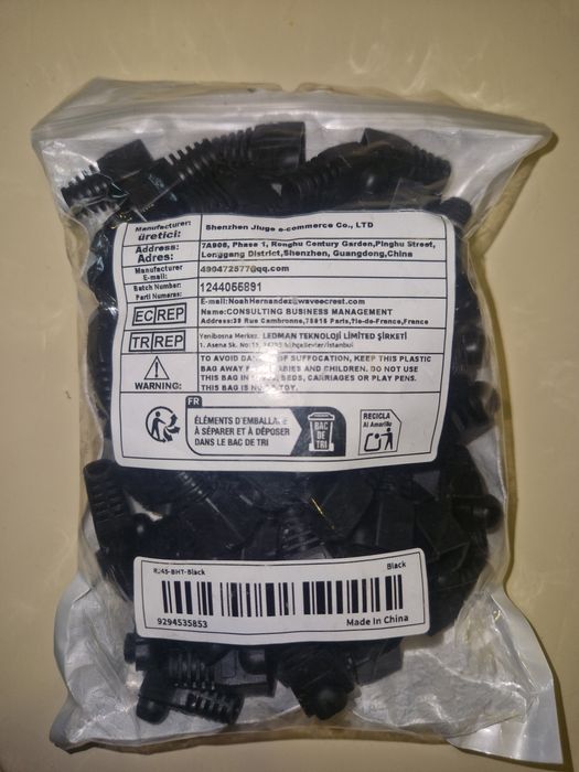 Коннекторы rj45 100шт