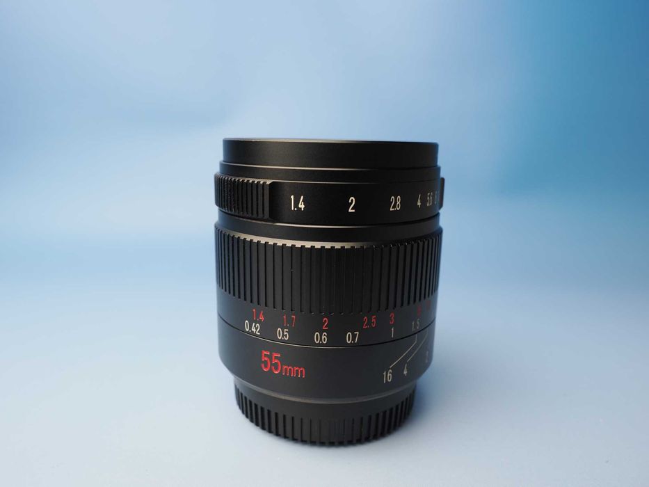 Obiectiv 7Artisans 55mm f/1.4 Mark II – Micro Four Thirds (M4/3)