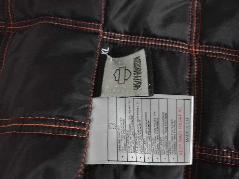 Geaca de Piele Harley Davidson Originala,Noua, nu a fost purtata.