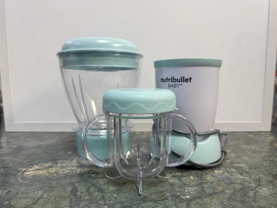 Robot bucătărie Nutribullet Baby - Set complet diversificare
