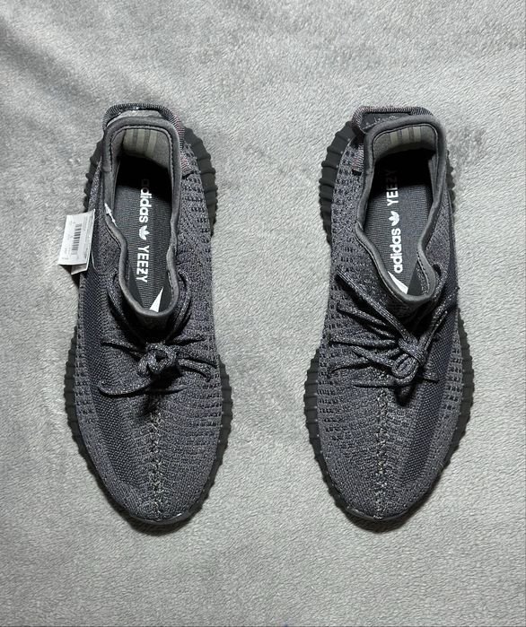 Adidas Yeezy 350 Static Black Reflective / PREMIUM