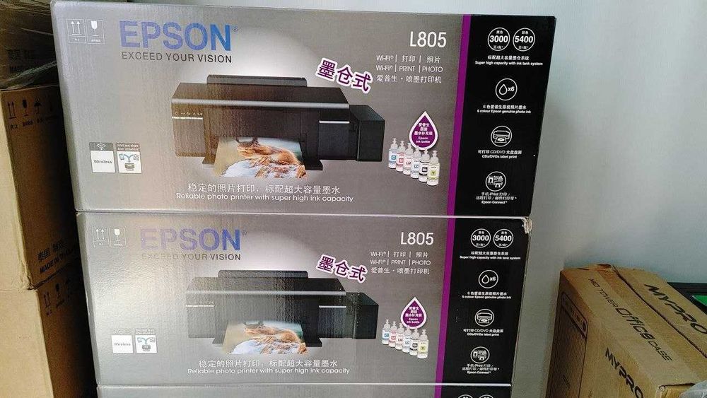 Epson L805 принтер (Orginal yangi galovka)