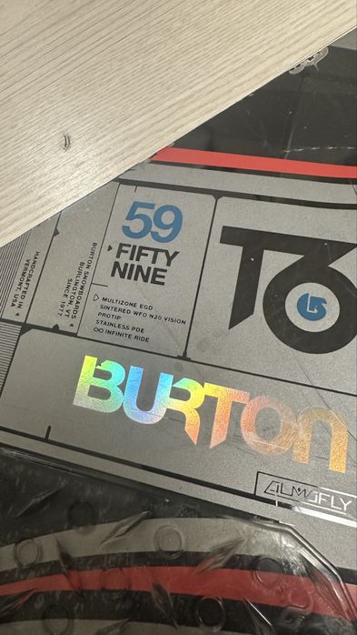 SET SnowBoard Burton T6 de 159cm + legaturi + boots