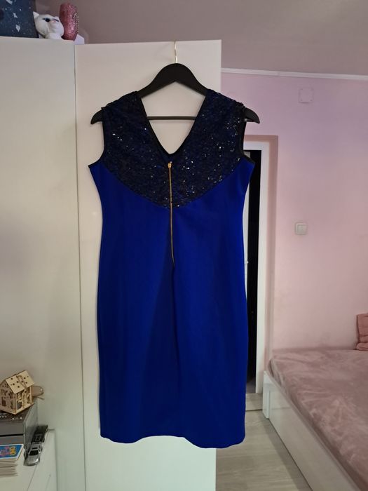 Синя офицялна Рокля