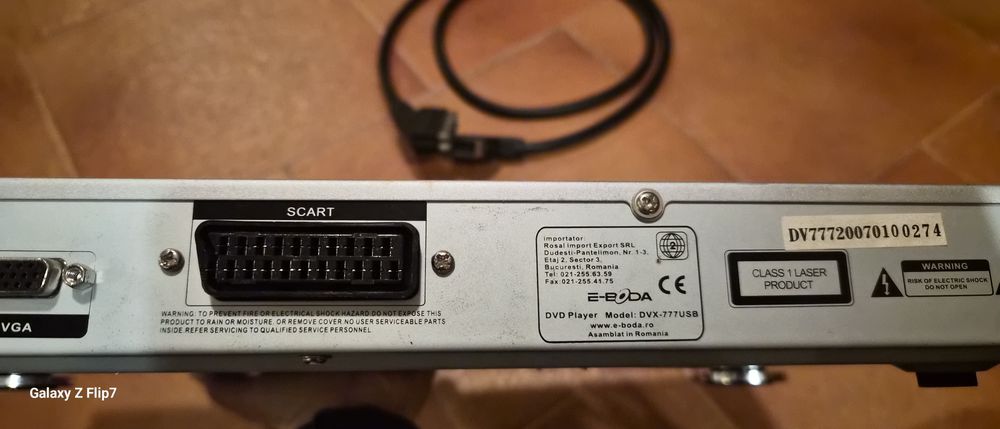DVD player E - Boda DVX-777 USB Bucuresti Sectorul 1 • OLX.ro