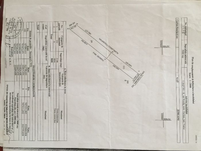 Teren intravilan sat Simila Com.Zorleni