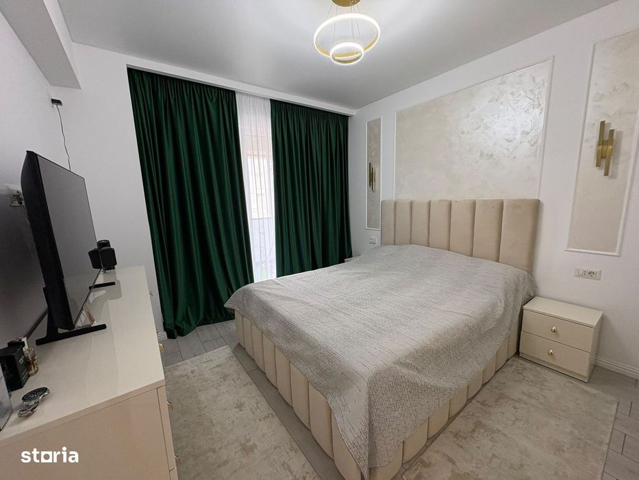 Ap. 3 Camere Complet Mobilat, Metrou 3 Minute, Bloc Nou, Comision 0%