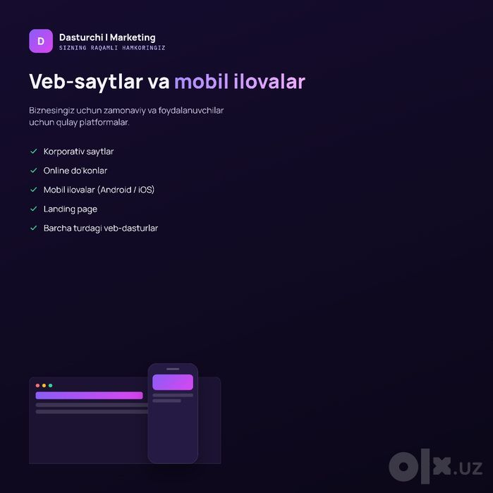 Dasturlash xizmati