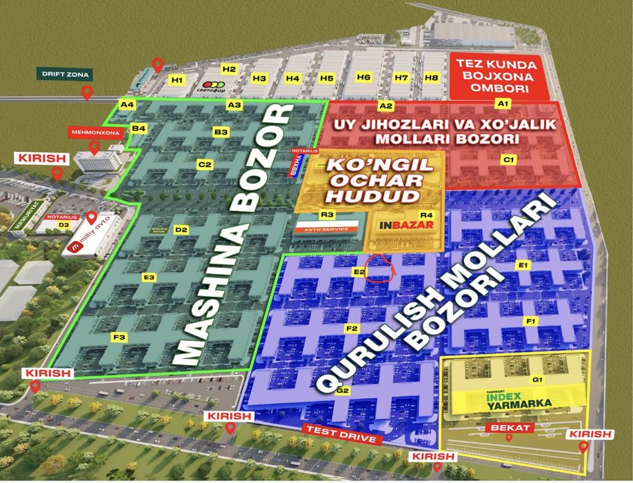 Indeks bozor tayyor dokon sotiladi arzon narxlada