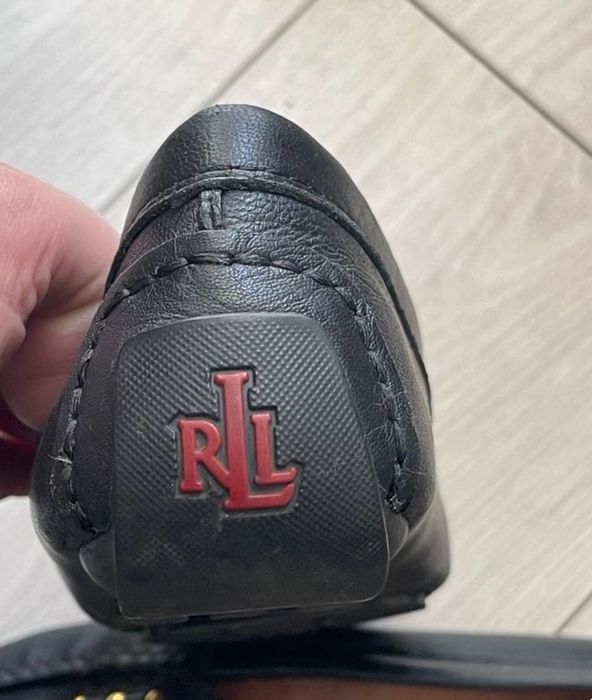 Мокасини Ralph Lauren естествена кожа 40