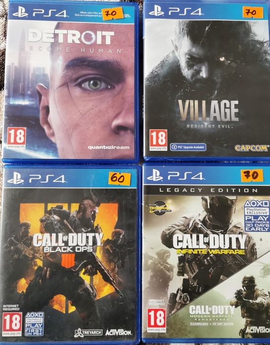 Pachet Joc urî PlayStation 4 ps 4 Resident evil gran turismo ufc