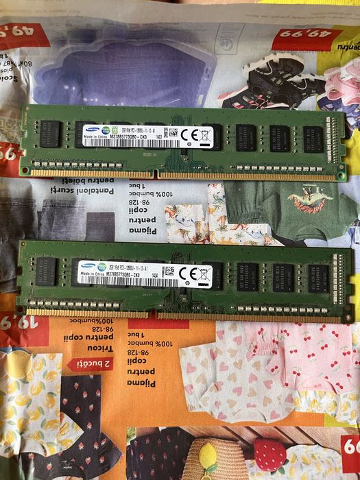 Placute Ram ddr3 2gb