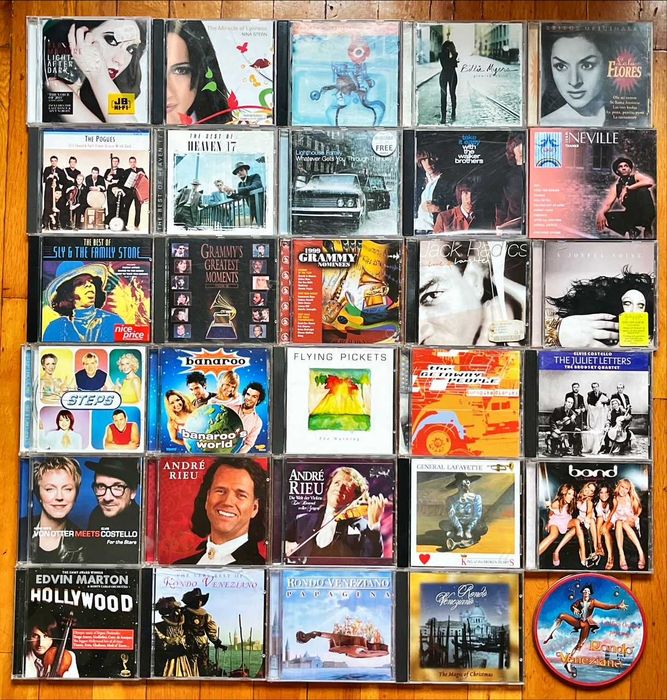 Lot 3 CD orig pop: Level 42, Juanes, Enrique, Brel, Stansfield, Lennox