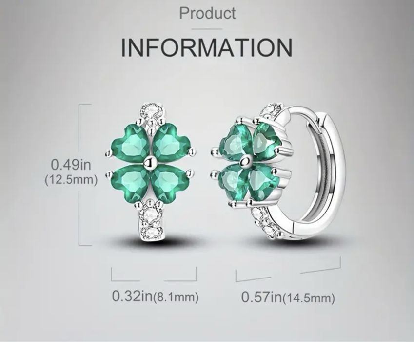 Сребро S925 Сребърни обеци