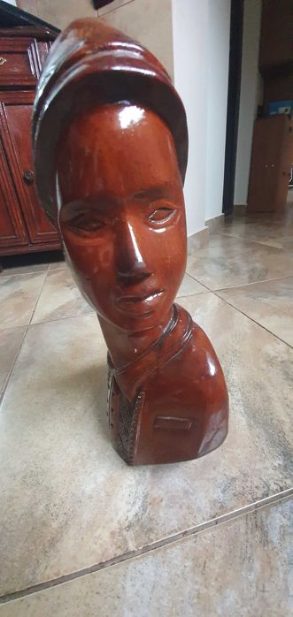 Sculptura lemn deosebita semnată ION SIDERI!