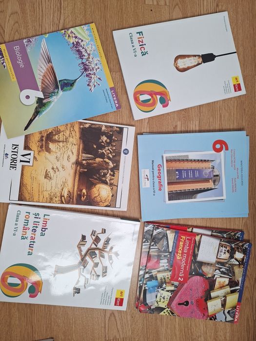 Manuale scolare clasa a VI a/ 6