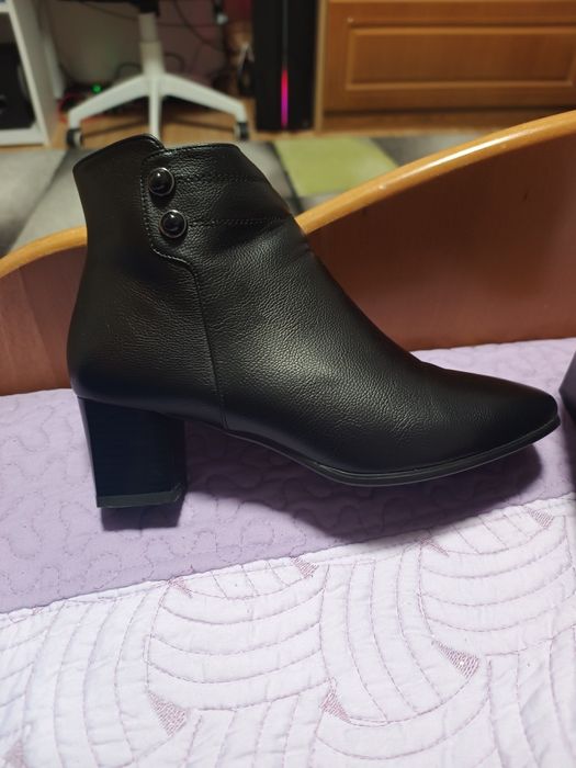 Botine piele naturala 38