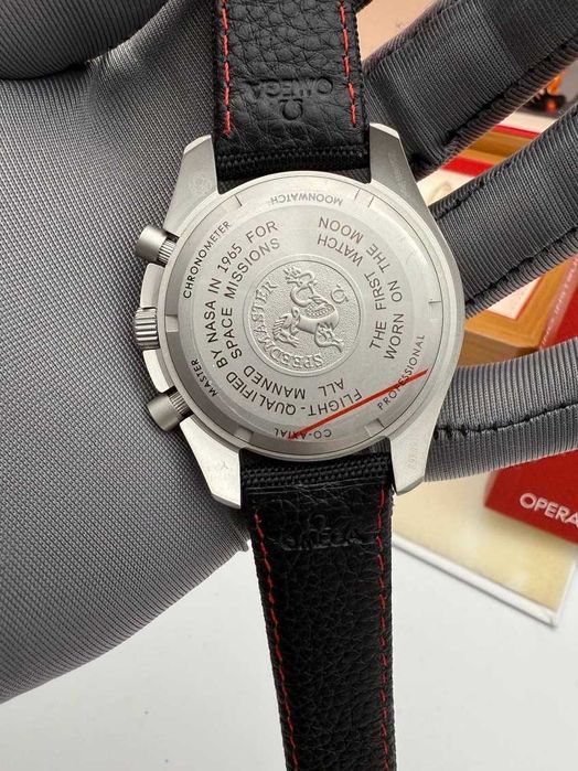 omega speedmaster grey chrono