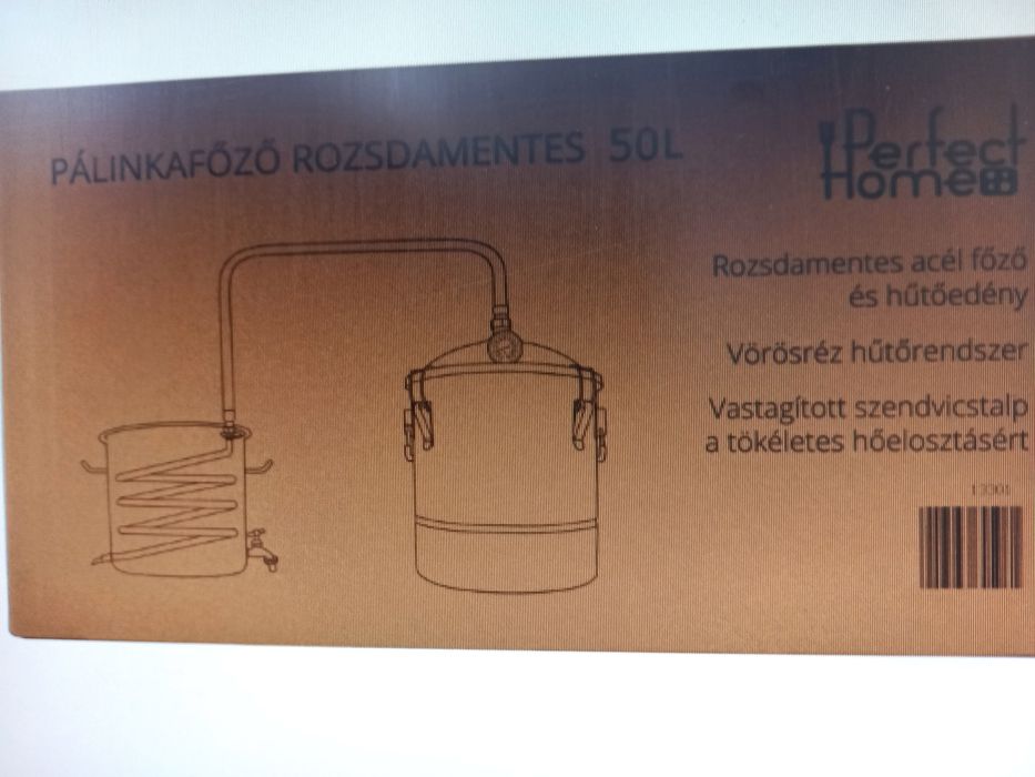 Cazan Țuică din inox 50 L Promo 1799 lei