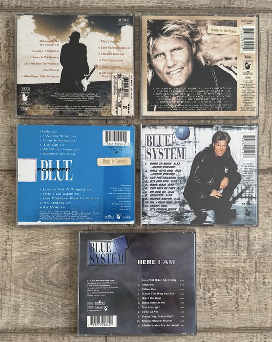 Lot 13 cd-uri Blue System (discografie completa)