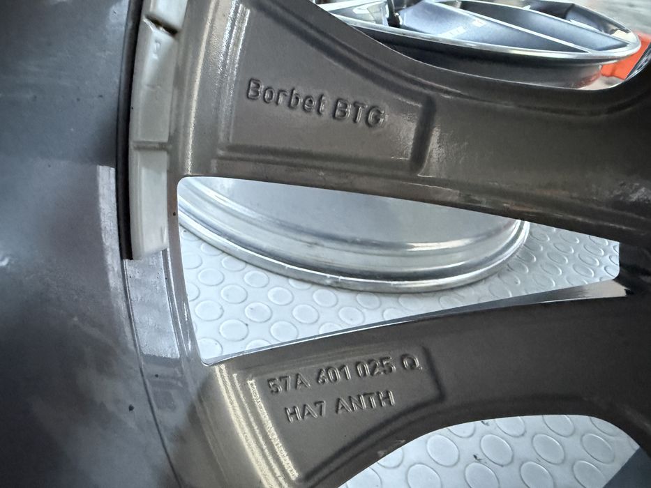 4бр. Отлични 19” ОРИГИНАЛНИ Джанти “CRATER” 5х112 за -SKODA/VW/AUDI/SEAT/VAG- 8Jx19H2, ET45