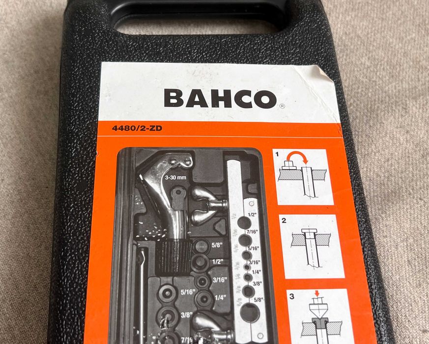 Set scule Bahco 4480/2-ZD pentru evazat tevi, cupru si aluminiu