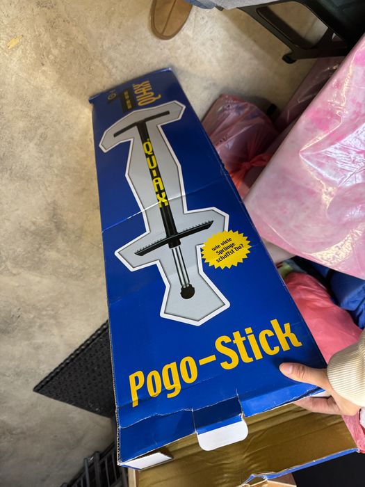 Pogo stick Kendama Bulgaria ПОГО СТИК – V200 BLACK – QU-AX POGO STICK