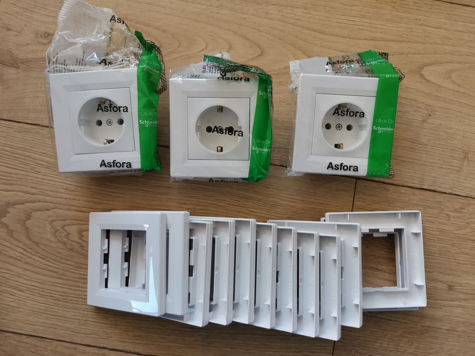 Контакти шуко Schneider Asfora Антрацит