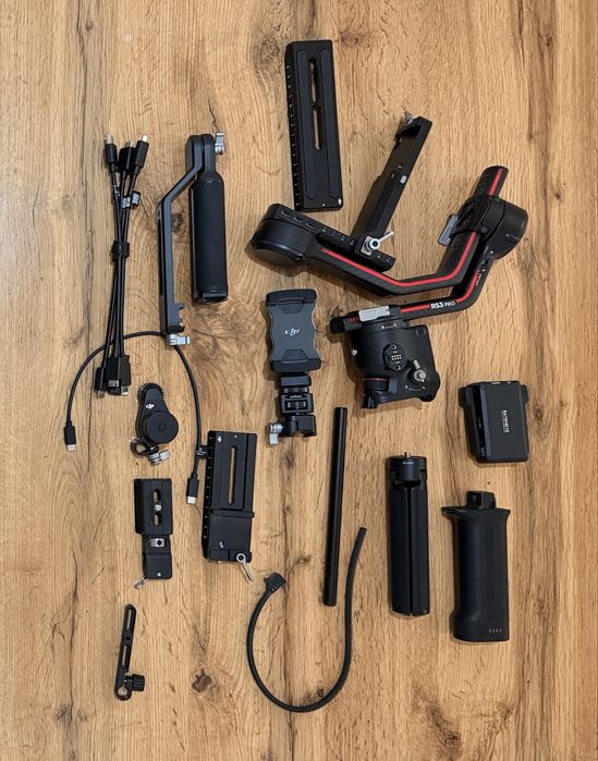 Blackmagic 6K Pro + DJI RS 3 Pro + Объектив + Аксессуары
