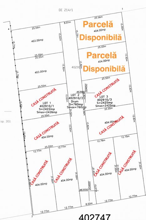 Teren de vânzare Pădureni, lânga Timișoara