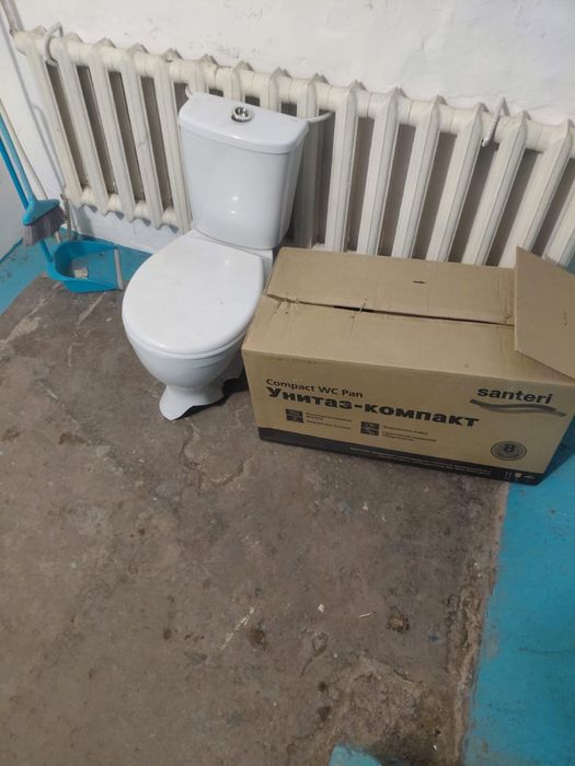 Унитаз для строителей