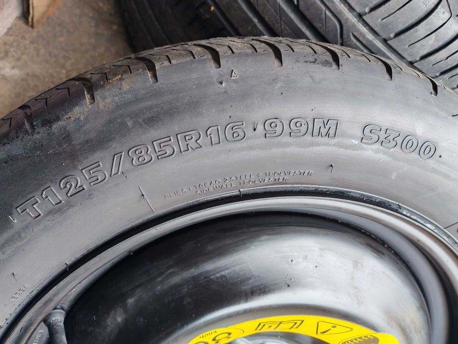 Roata rezerva slim noua pe 16,5*108,HANKOOK,T125 85R16