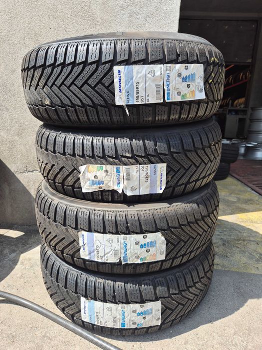 4 Anvelope M+S IARNA - 195/65/15 95T - Michelin ALPIN 6 - NOU - DOT 2022 !