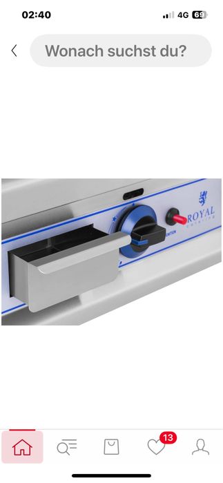 Vand gratar fast food