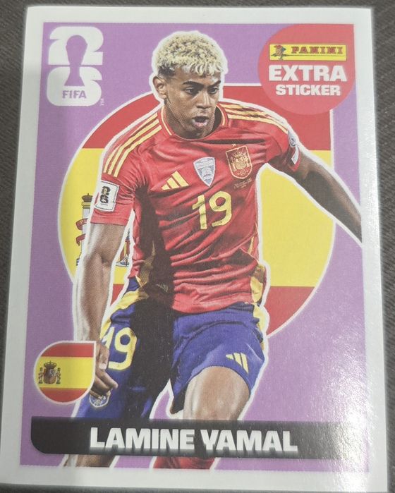 Panini стикер Lamine Yamal-20€