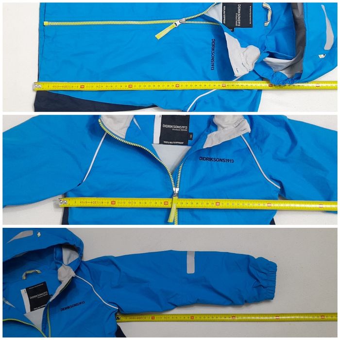 Geaca Didriksons 100% Waterproof STORM System, mărimea 130 copii