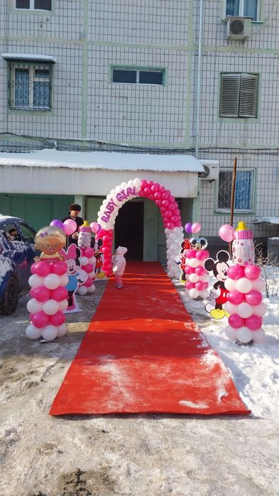 ОФОРМЛЕНИЕ ШАРАМИ, Воздушные шары sharlar bilan bezatish uchar shar